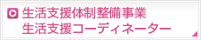 生活支援体制整備事業　生活支援コーディネーター